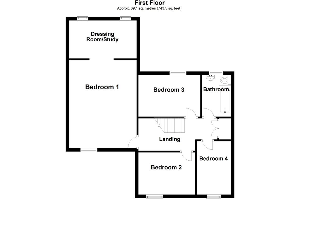 Property De Mowbray Way, Lancaster Park, Morpeth House Detached